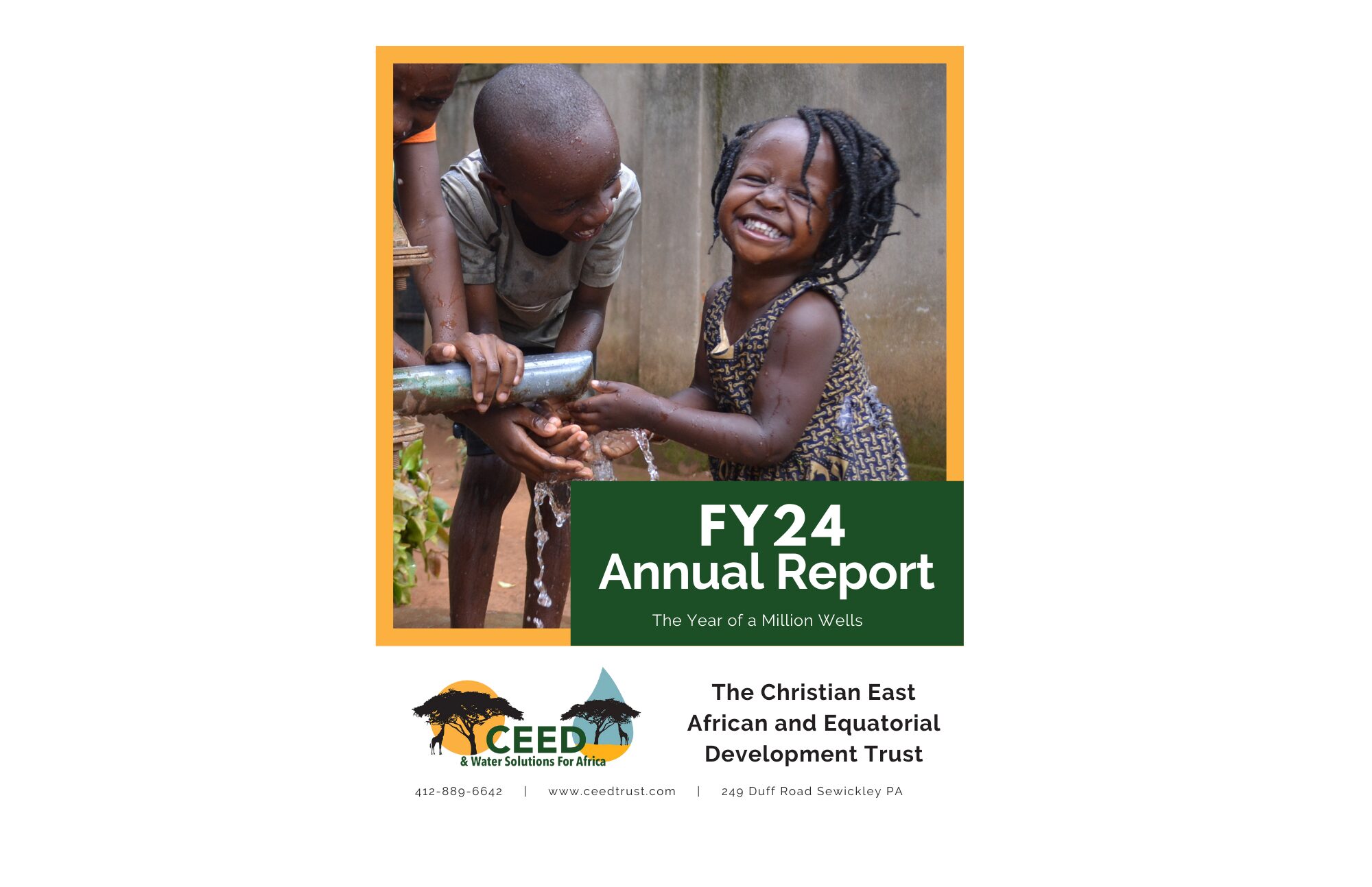 First Page of the Annual Report