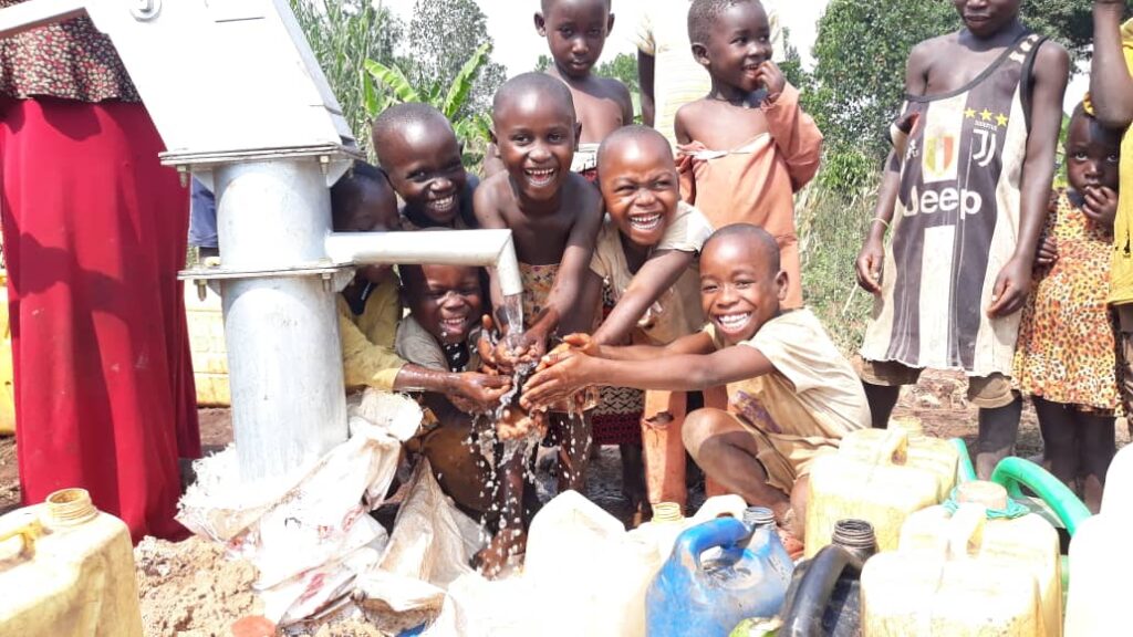 Children with Clean Water